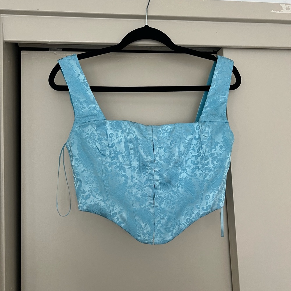 Princess polly satin corset top